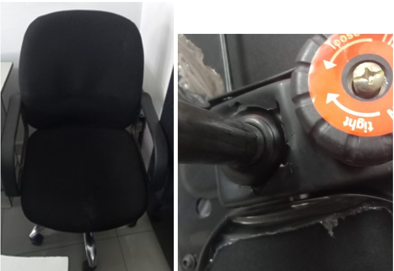1SILLA SEMIEJECUTIVA TAPIZ TELA NEGRO (POTOSI) COD > (04-SIL-03-0072)